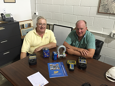 Steve Bobish and Rex Cooper from Cooper Instruments